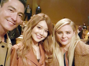 1602 Sooyoung - New York Fashion Week (with Daniel Henney and Chloe Moretz)